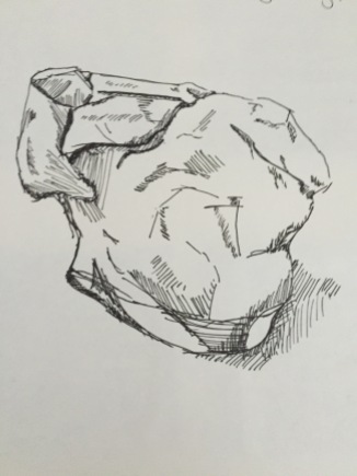 Drawing part of Clay after Firing
